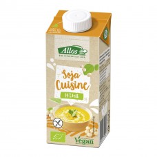 Crème de soja sans gluten et sans lactose / Allos cuisine soya, , 200ml